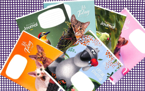 Зошит в лінію - 12 арк. (з різними мотивами на палітурці)