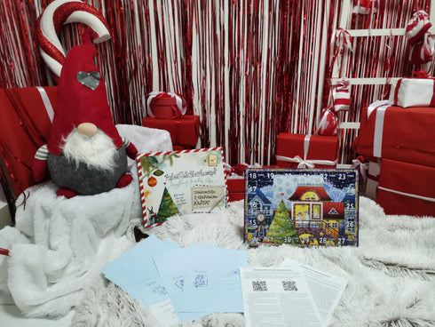 Адвент-пазл-квест-календар Знайомство з тваринами Карпат