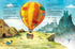 Dino-friends. Hot air balloon flight