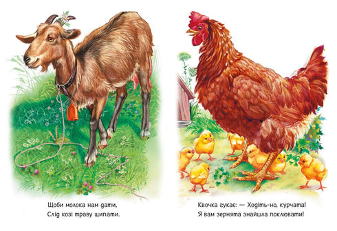 Pour les tout-petits sur les animaux. Près de nous. Recueil