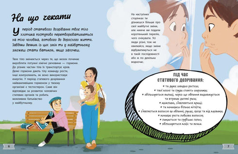 Моє тіло змінюється: путівник по дорослішанню для хлопців