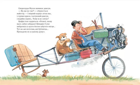 Mulle Mek construit un avion