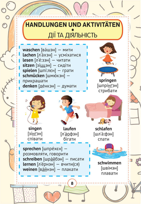Dictionnaire visuel allemand-ukrainien