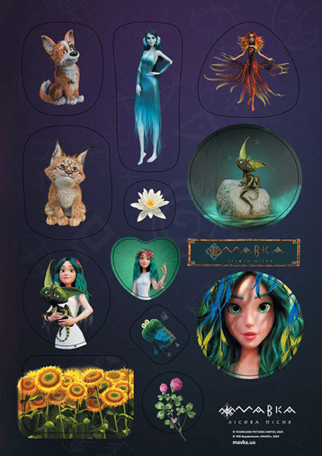 Aventures de Mavka (autocollants)