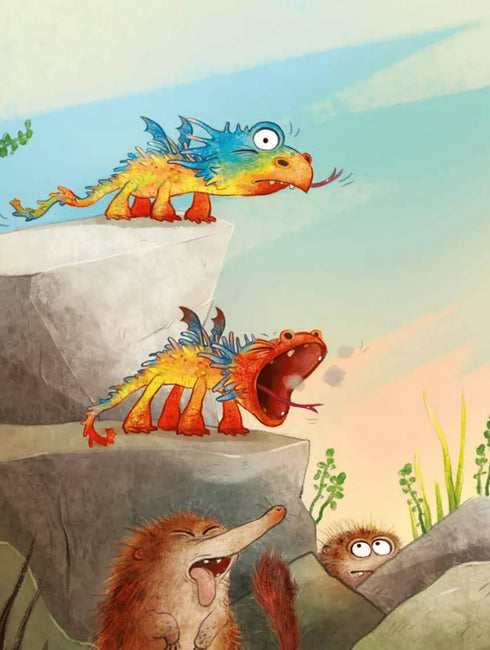 Punko — petit dragon maladroit