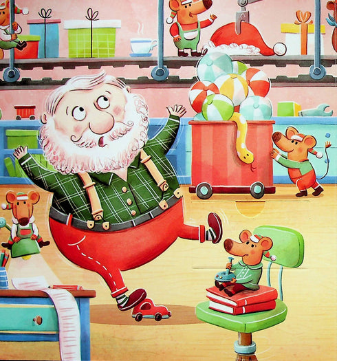 Christmas hustle and bustle