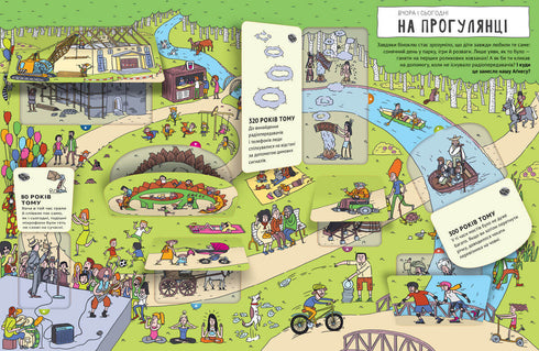 Hier et aujourd'hui. La ville