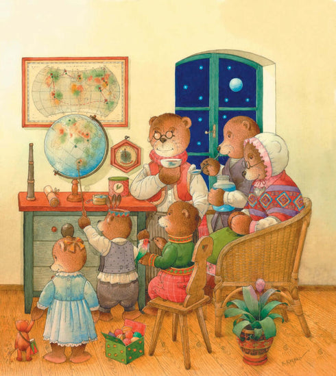 Ведмедрівка. Велика різдвяна мандрівка ведмежої родини навколо світу