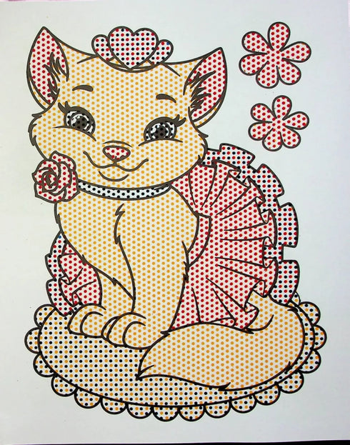 Coloriages à l'eau. Animaux amusants