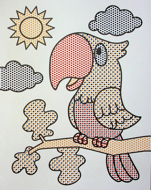 Coloriages à l'eau. Animaux amusants