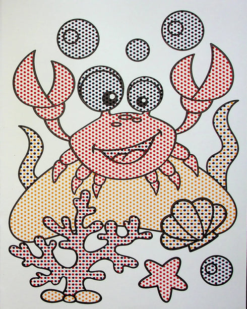 Coloriages à l'eau. Animaux amusants