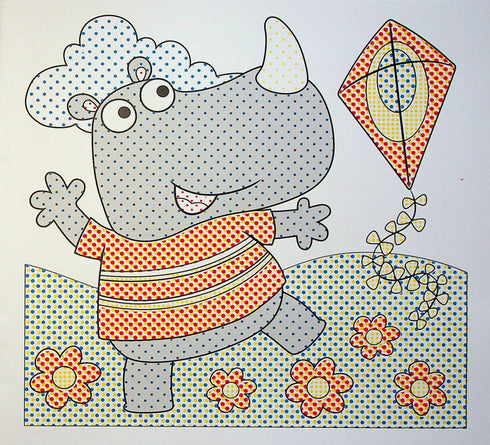 Coloriages aquatiques. Animaux