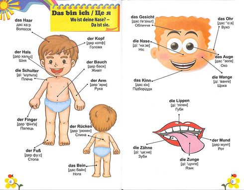 Allemand pour enfants : dictionnaire illustré