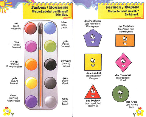Allemand pour enfants : dictionnaire illustré