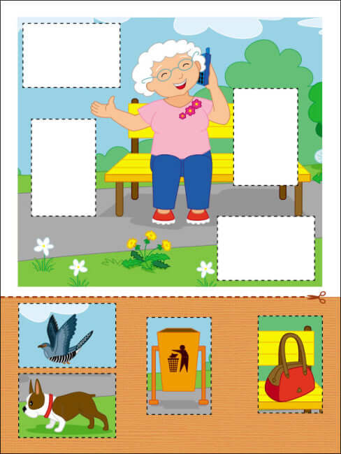 Applications. Level 1. Cutting squares, rectangles