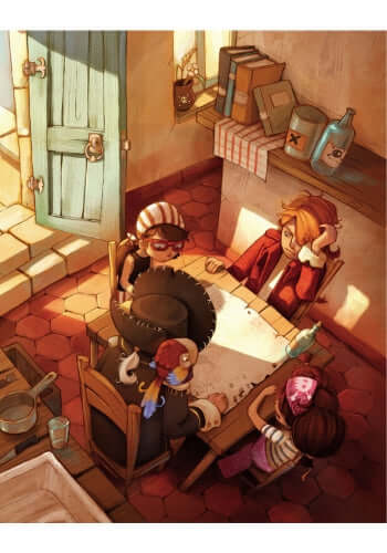 La bande des pirates. Les trésors du pirate Morgan.