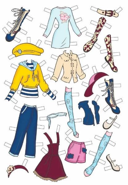 Habille la poupée (rose)