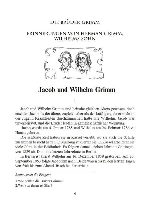 Contes des frères Grimm. 43 textes et exercices pour la lecture, l'audition et l'expression orale. Classes 5-12