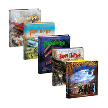 Set: The Great Illustrated Edition - Harry Potter (set of 5 books) (Ukrainian Edition)